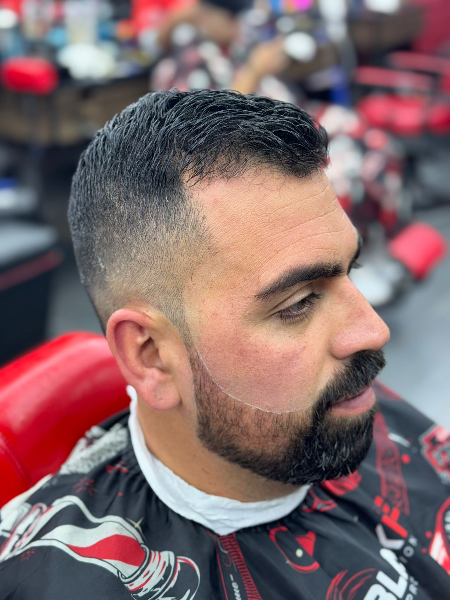 Taper with textured beard